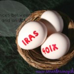 Differences between a 401k and an IRA